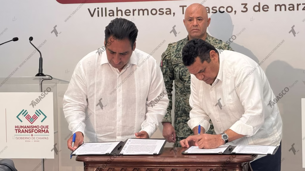 Tabasco Y Chiapas Sellan Histórica Alianza Por La Paz Y Seguridad Regional 73 Tabasco Y Chiapas Sellan Historica Alianza Por La Paz