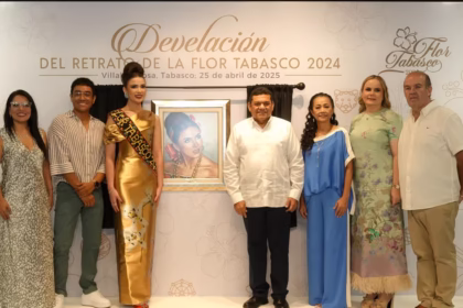 Constanza Garza Herrera El Legado De La Flor Tabasco 2024 Inmortalizado En El Salon De Las Flores E1745691991211