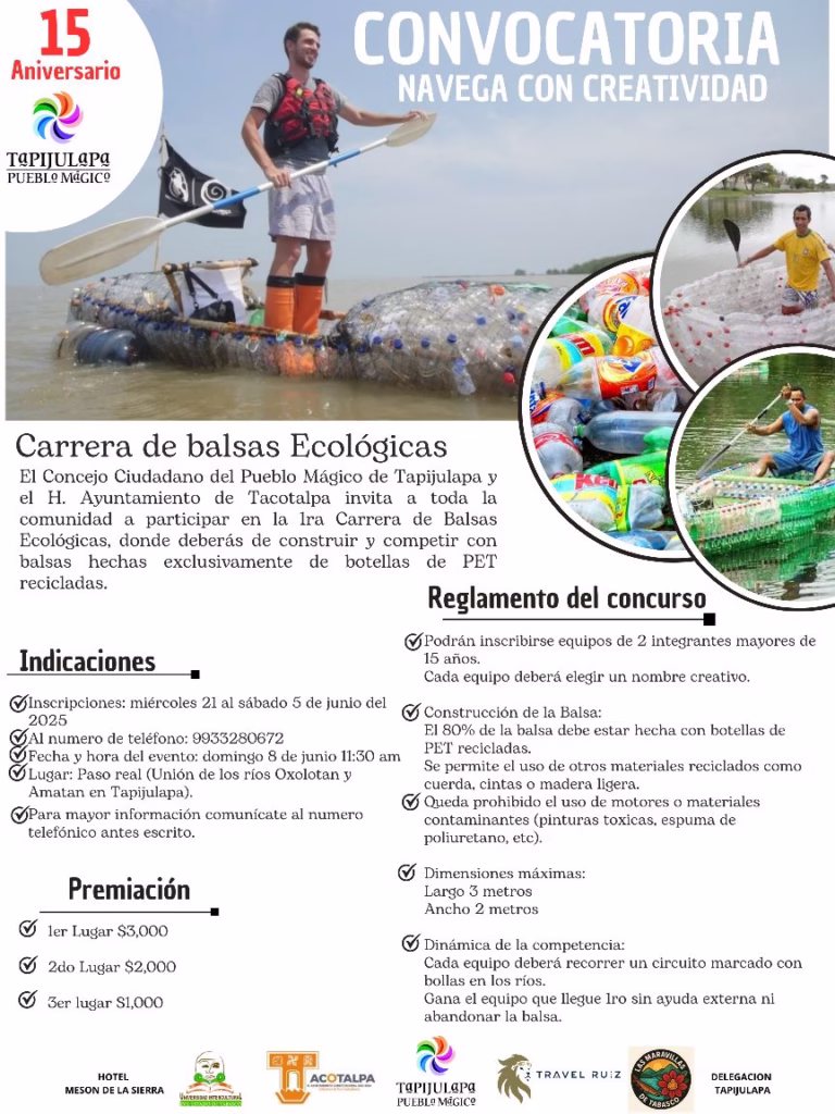 Tapijulapa: Llega La 1Ra Carrera De Balsas De Pet Por El Xv Aniversario De Su Nombramiento Como Pueblo Mágico 72 Tapijulapa Llega La 1Ra Carrera De Balsas De Pet Por El Xv Aniversario De Su Nombramiento Como Pueblo Magico 2
