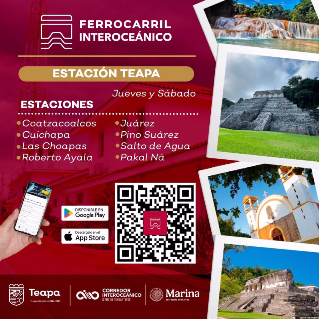 Tren Interoceanico Transforma El Turismo Y La Economia En Teapa Tabasco