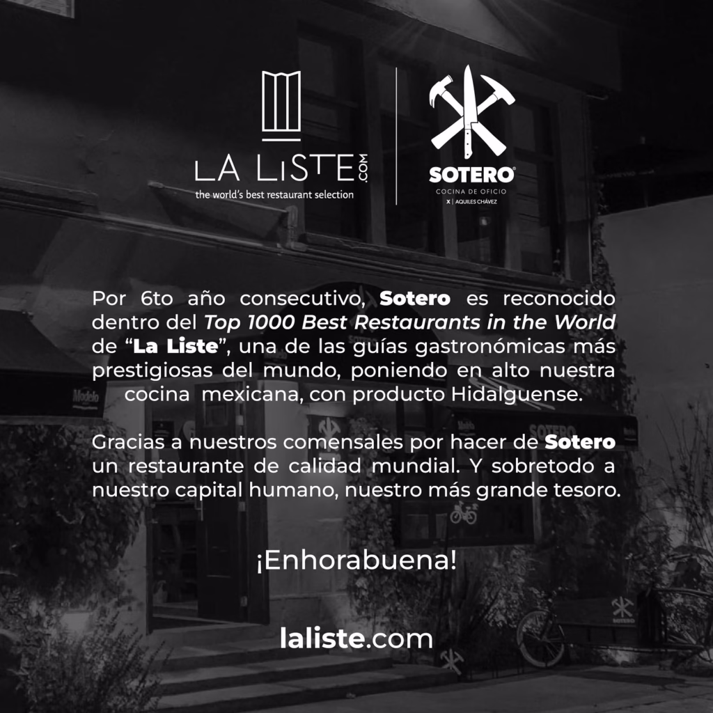 Aquiles Chávez Conquista Dos De Los Galardones Más Prestigiosos De La Gastronomía Mundial: Michelin Recomienda Su Restaurante “Aquiles” Y Sotero Brilla En La Liste 1000 78 503309729 18461462170078429 3653868510677000407 N