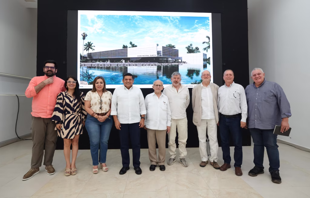 Gobernador Javier May Y El Inah Revelan Detalles Del Nuevo Museo Nacional Olmeca En Villahermosa 1