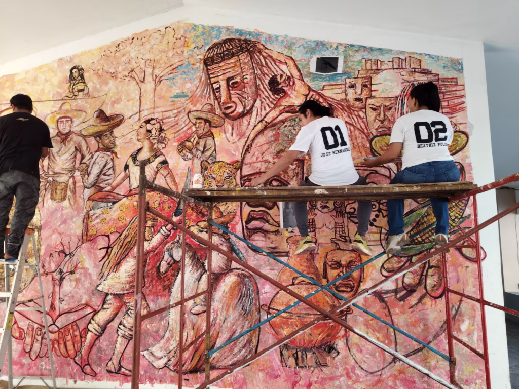 “Legado Cultural Del Pueblo Tabasqueño”: Un Mural Que Narra La Historia Viva De Tabasco 8 518372879 734778159310163 6244975082721634914 N 1