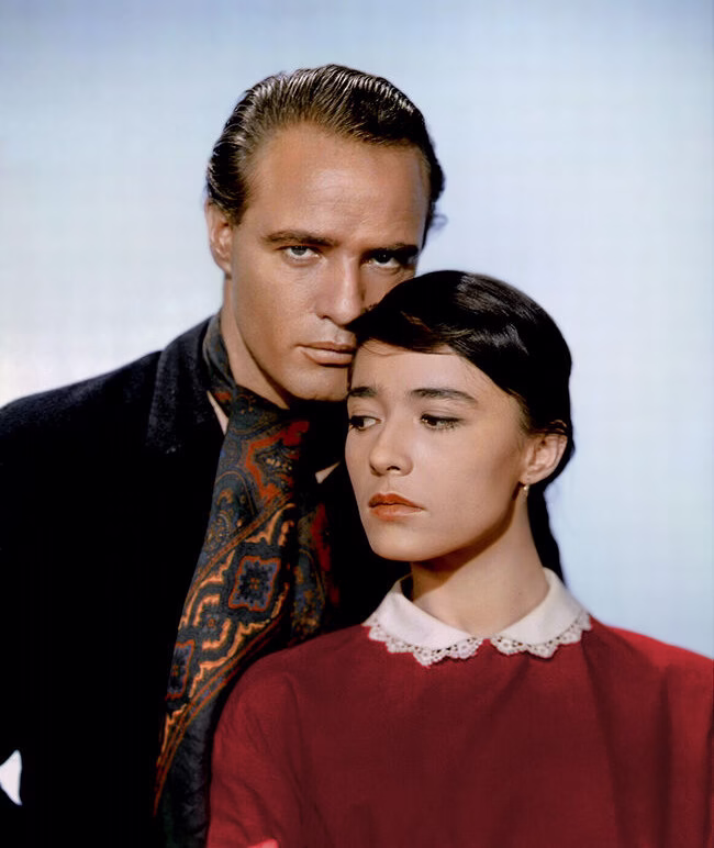 Pina Pellicer And Marlon Brando Publicity Photo One Eyed Jacks 1961