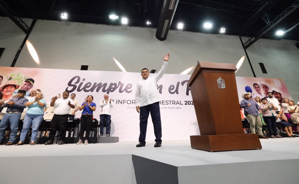 Miles De Beneficiarios Celebran Con Emoción El Segundo Informe Del Gobernador Javier May: &Quot;La Transformación Llegó Para Quedarse&Quot; 72 Whatsapp Image 2025 07 06 At 5.18.34 Pm