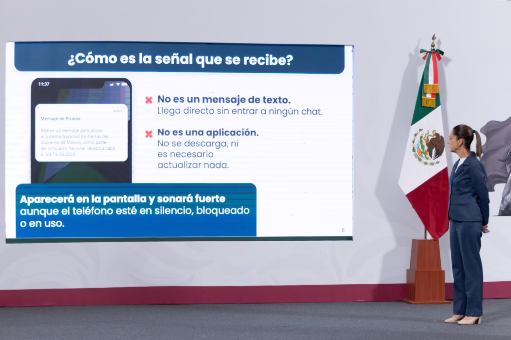Segundo Simulacro Nacional 2025: La Alerta Llegará A 80 Millones De Celulares En México 73 170925 Csp Conferencia Matutina 6