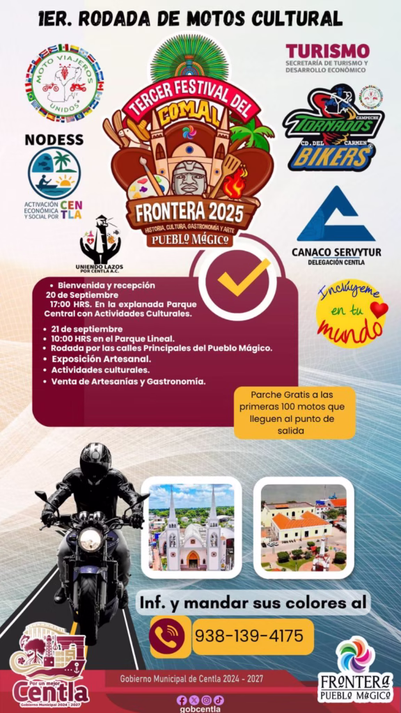 ¡Faltan Solo 8 Días Para El Tercer Festival Del Comal “Frontera Pueblo Mágico” En Tabasco! 76 542090304 122212313510253861 1602768345752026890 N
