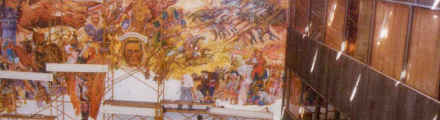 ¿Sabías Que Hay Un Mural En El Congreso De Tabasco Que Narra Toda La Historia De México? 2 Mural2