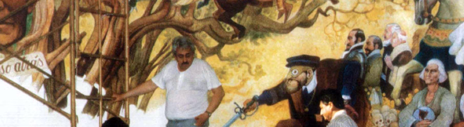 ¿Sabías Que Hay Un Mural En El Congreso De Tabasco Que Narra Toda La Historia De México? 5 Mural3