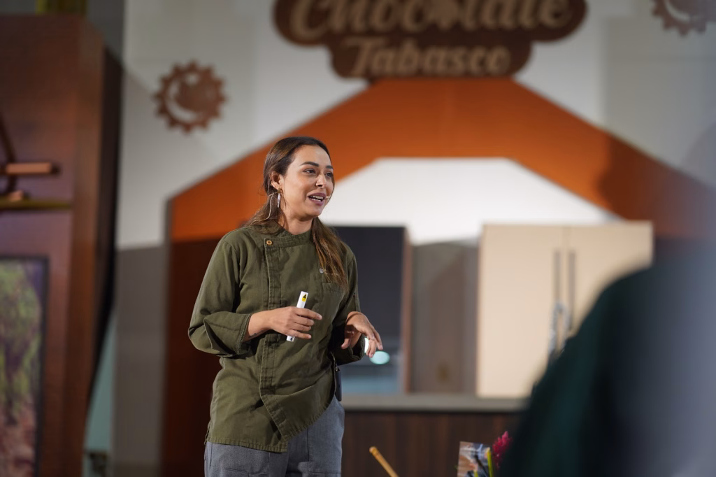 “Agua, Humo Y Territorio”: Chef Lupita Vidal Conquista El 14° Festival Del Chocolate Tabasco 72 583654320 1274155464745160 7463004546074084385 N