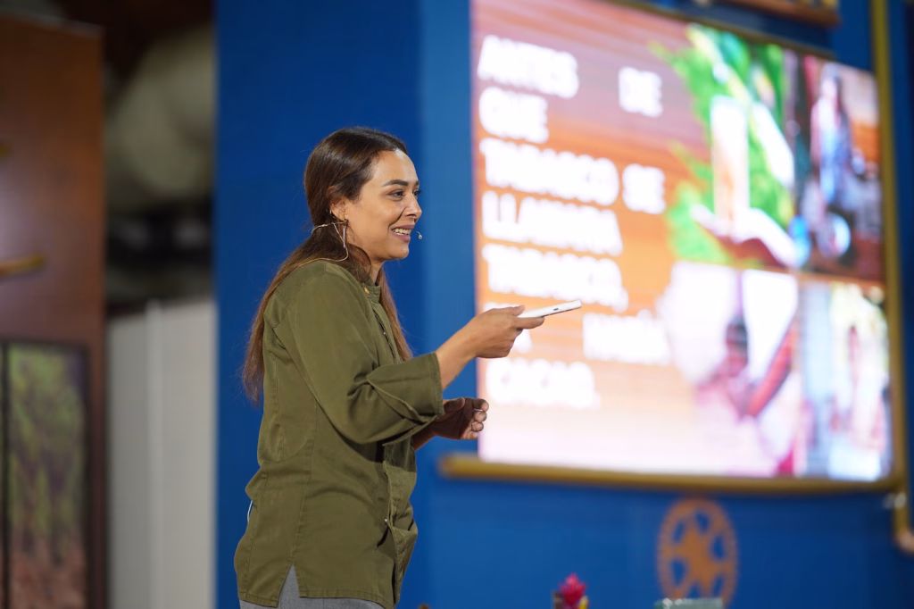 “Agua, Humo Y Territorio”: Chef Lupita Vidal Conquista El 14° Festival Del Chocolate Tabasco 73 585631378 1274155334745173 5462499219539223277 N