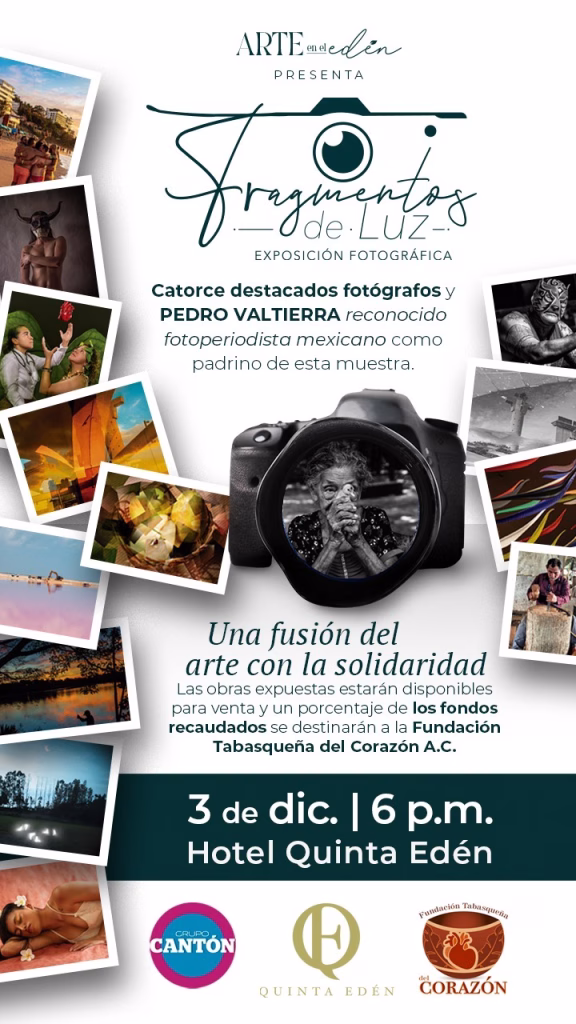 Tabasco Se Prepara Para Recibir “Fragmentos De Luz”, La Muestra Fotográfica Que Unirá Talento Y Solidaridad 72 Tabasco Se Prepara Para Recibir Fragmentos De Luz La Muestra Fotografica Que Unira Talento Y Solidaridad 2