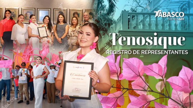 Tenosique Desde La Casa Del Hilandero: Natalia Montilla Firma Su Registro Oficial Por Tenosique Rumbo A La Flor Tabasco 2026