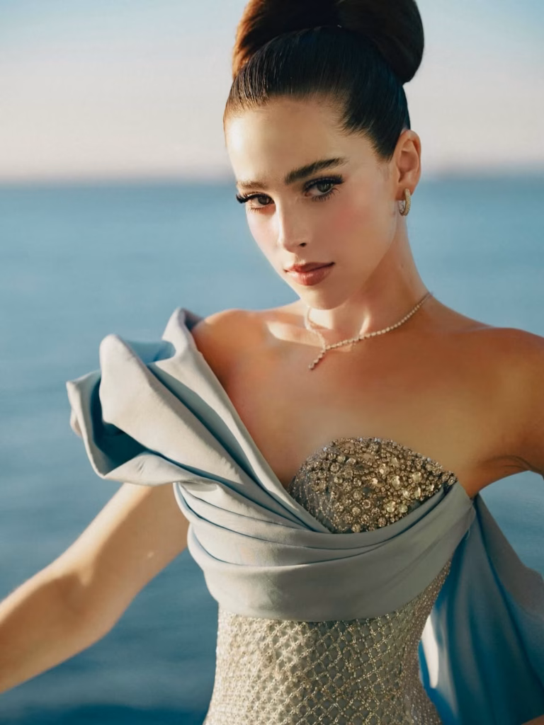 &Quot;Entre Mexicanos Nos Apoyamos&Quot;: Fátima Bosch, Busca A Profesor Asaltado En Guanajuato Para Reponer Su Equipo 71 Retrato De Fátima Bosch, Miss Universo 2025, Posando Con Un Vestido De Gala Dorado Frente Al Mar. Esta Imagen Acompaña La Nota Sobre Su Campaña De Búsqueda &Quot;Entre Mexicanos Nos Apoyamos&Quot; Para Localizar Al Profesor David, Asaltado En Guanajuato, Con El Fin De Donarle Un Ipad Y Reponer Su Equipo De Trabajo.