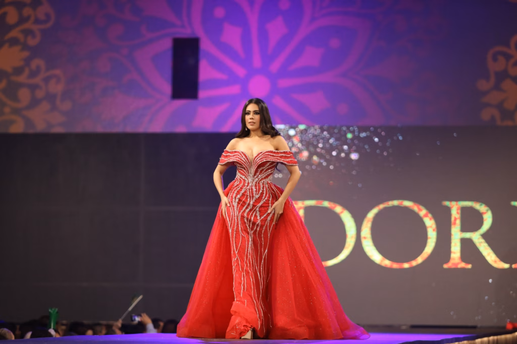 La Flor Tabasco 2025, María Fernanda Palma Miramontes, Deslumbró Durante El Desfile De Modas Con Causa Del Dif Tabasco.