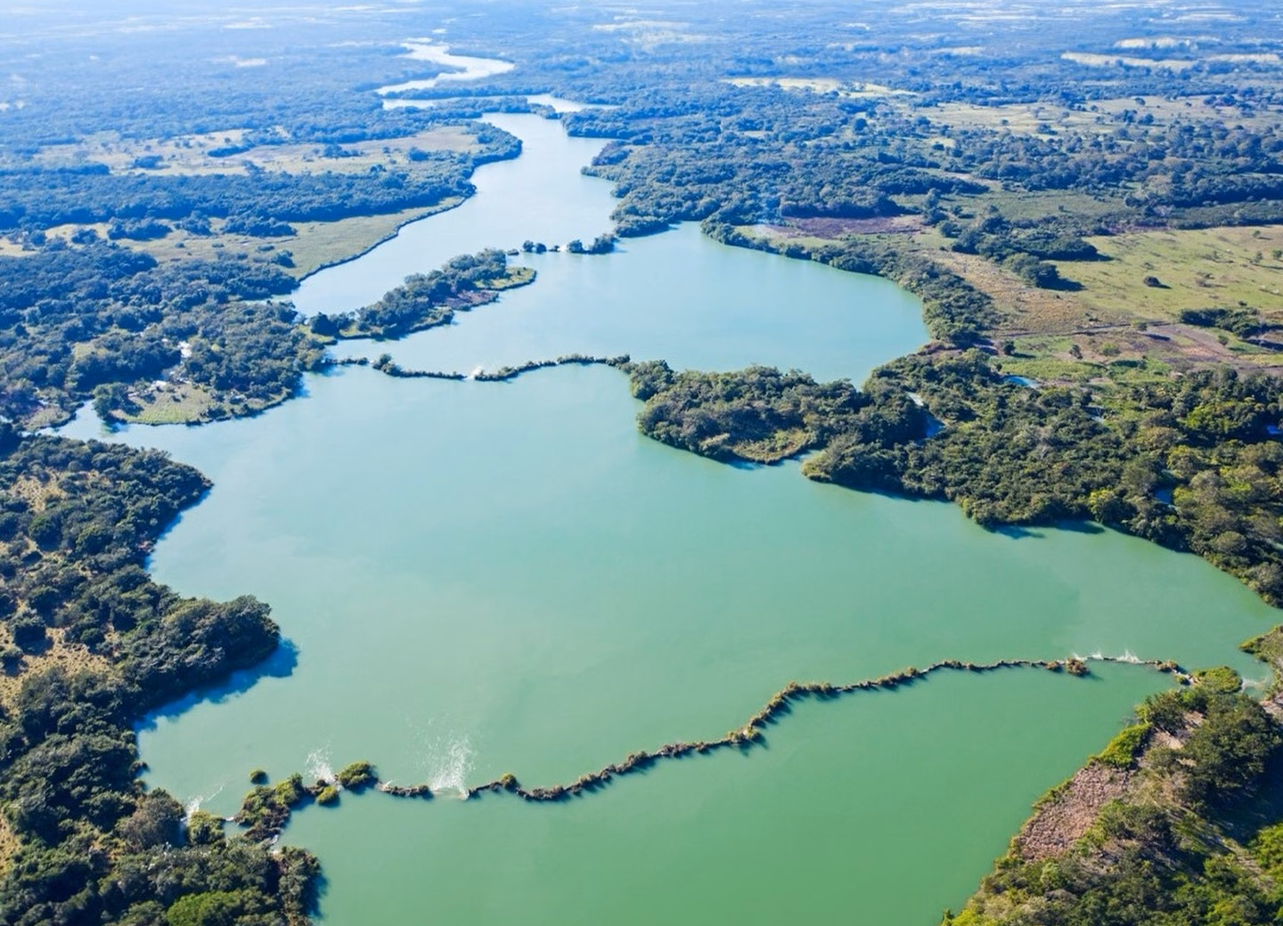 Documental &Amp;Quot;Wanha'&Amp;Quot; De La Ujat: Selección Oficial En Munic 2026 70 Fotografía Aérea De Gran Angular Que Muestra La Inmensidad De La Reserva De La Biosfera Wanha’ En Tabasco. El Río San Pedro Serpentea Entre Una Densa Selva Verde, Formando Lagunas De Agua Cristalina Color Turquesa. Se Aprecian Los Manglares De Agua Dulce Que Caracterizan Este Ecosistema Único En El Mundo.