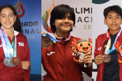 Collage Fotográfico De La Delegación De Tabasco En La Olimpiada Nacional Conade 2026.