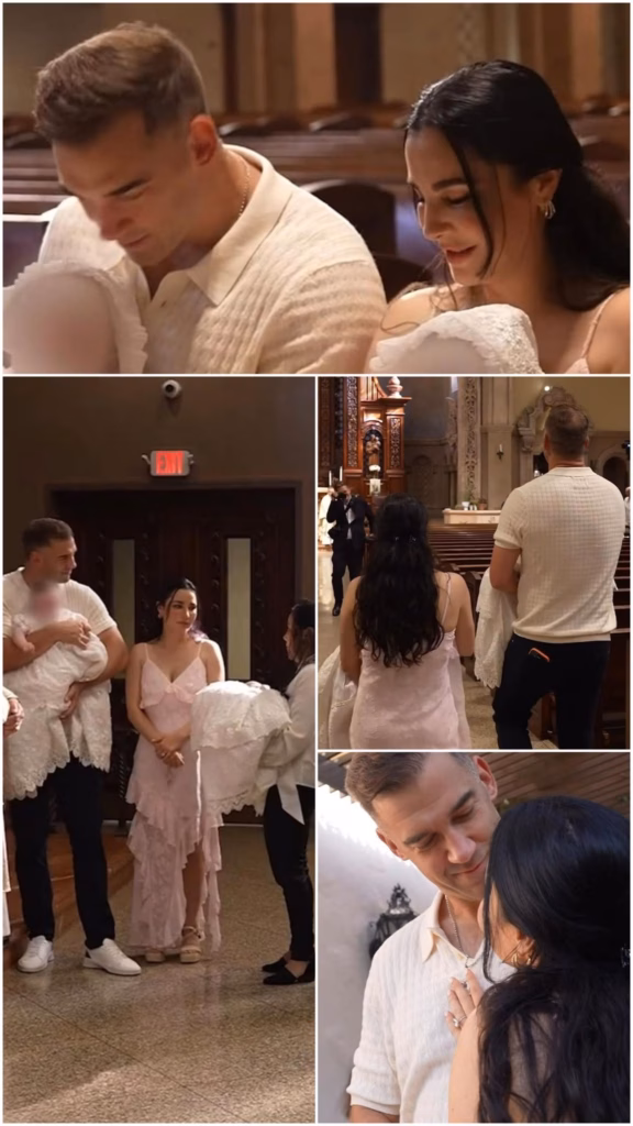 Un Milagro De Vida: El Emotivo Bautizo De Las Hijas De Martha Higareda Y Lewis Howes 71 Collage De Imágenes Que Muestra Diversos Momentos De Martha Higareda Y Lewis Howes Durante La Ceremonia Del Bautizo De Sus Hijas Mellizas.