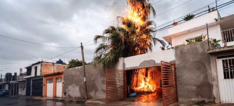 Rayo Calcina Palmera En Villahermosa ¿Que Hacer Ante Una Tormenta Electrica