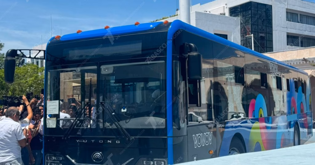 El Futuro De La Movilidad Ya Comenzo Presentan Prototipo De Los Nuevos Autobuses Para Villahermosa