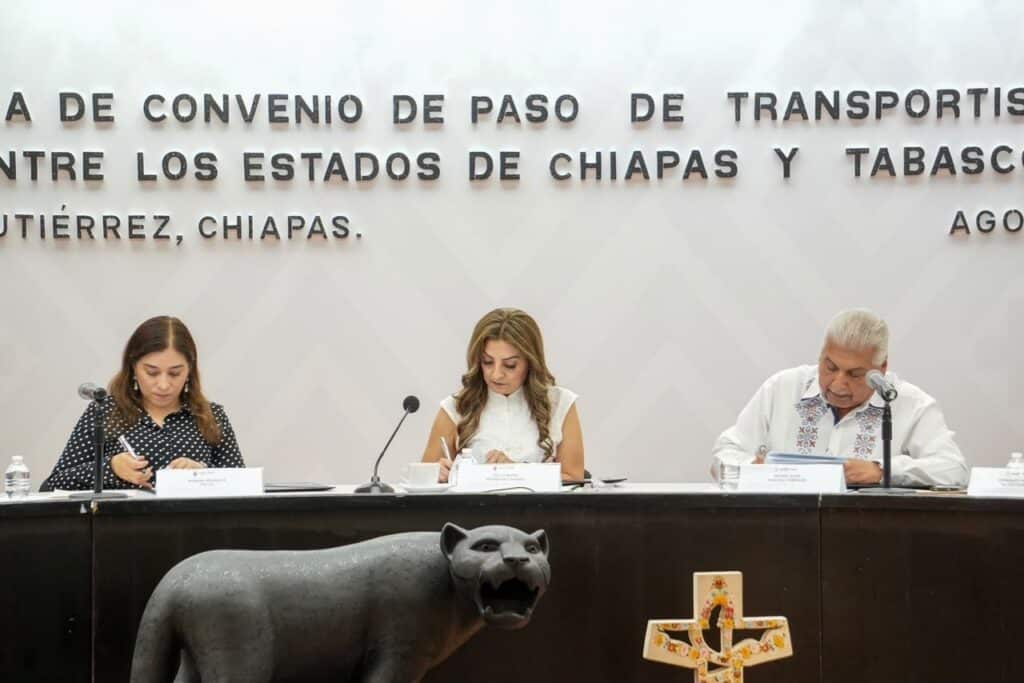Tabasco Y Chiapas Fortalecen Coordinación Para Ordenar El Transporte Entre Ambas Entidades 75 Tabasco Y Chiapas Fortalecen Coordinacion Para Ordenar El Transporte Entre Entidades