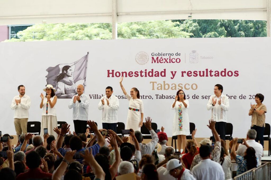 Claudia Sheinbaum Encabeza El Encuentro “Honestidad Y Resultados” Junto A Javier May Claudia Sheinbaum Encabeza El Encuentro “Honestidad Y Resultados” Junto A Javier May