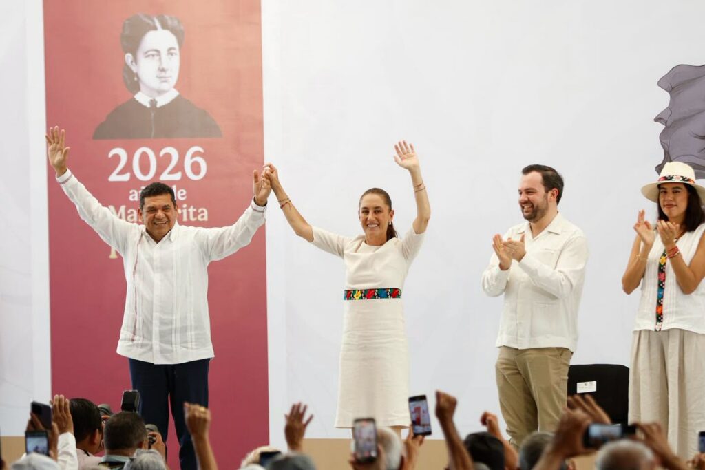 Claudia Sheinbaum Encabeza El Encuentro “Honestidad Y Resultados” Junto A Javier May Claudia Sheinbaum Encabeza El Encuentro “Honestidad Y Resultados” Junto A Javier May