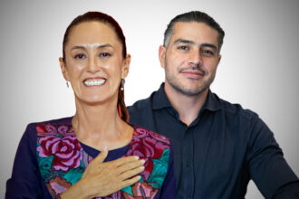 Retrato De La Presidenta Claudia Sheinbaum Pardo Y El Secretario De Seguridad, Omar García Harfuch, Previo A La Mesa De Seguridad En Tabasco.