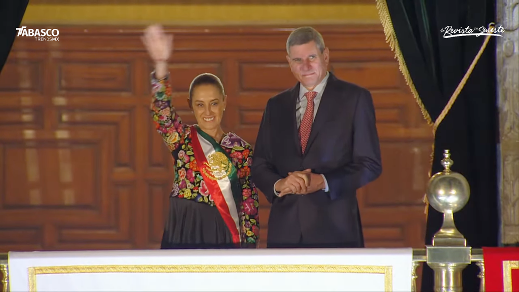 Javier May Da El Tradicional Grito De Independencia 2026. 73 Transmisión En Vivo De La Ceremonia Del Grito De Independencia 2026 Desde Palacio De Gobierno De Tabasco