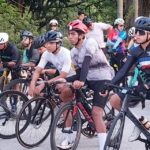 Ciclistas Tabasqueños En Entrenamiento Previo Sobre Ruta, Preparándose Para Competir Este Domingo En L’étape Tabasco By Tour De France.