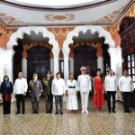 Gobernador Javier May Rodríguez Encabeza El Grito De Independencia Desde El Balcón De Palacio De Gobierno En Villahermosa