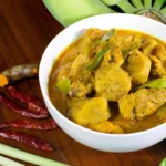 Chaya Con Plátano Verde Y Carne Salada