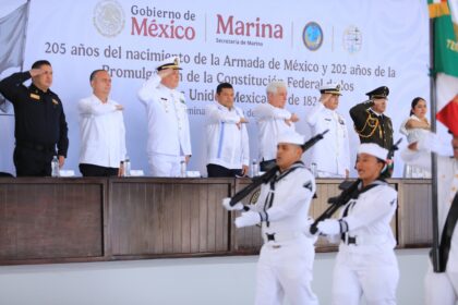 Desde Dos Bocas, El Gobierno Del Pueblo Conmemora La Historia Y Soberanía De La Armada De México Y La Constitución De 1824