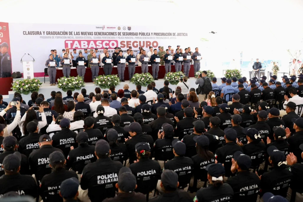 Egresan 238 Nuevos Elementos De Seguridad Y Procuración De Justicia En Tabasco Para Fortalecer La Paz Y La Legalidad Egresan 238 Nuevos Elementos De Seguridad Y Procuración De Justicia En Tabasco Para Fortalecer La Paz Y La Legalidad