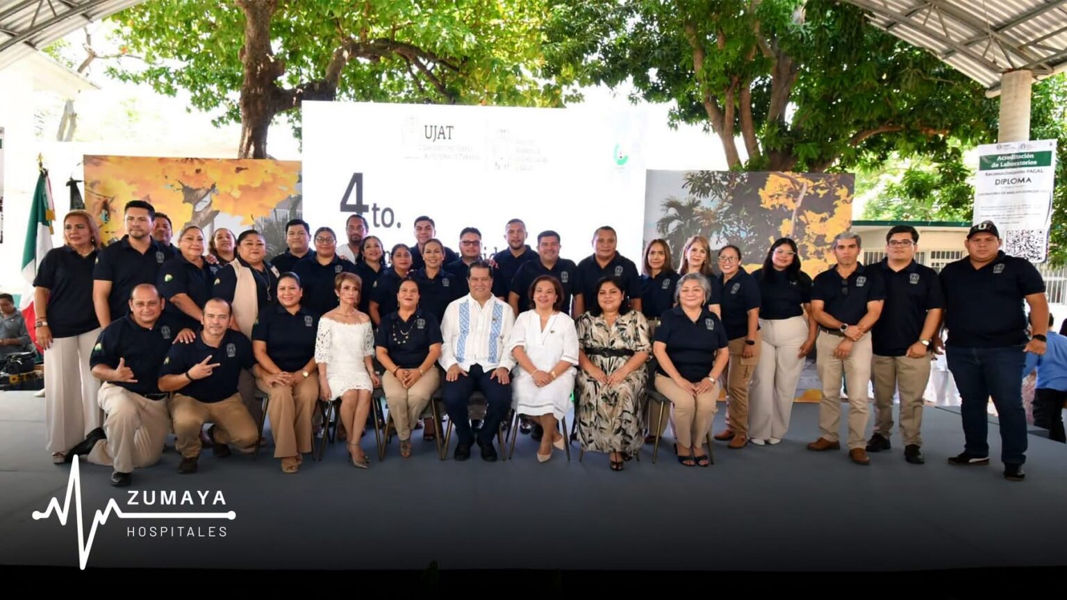 Personal De Hospitales Zumaya Durante El Cuarto Informe Dacs Ujat