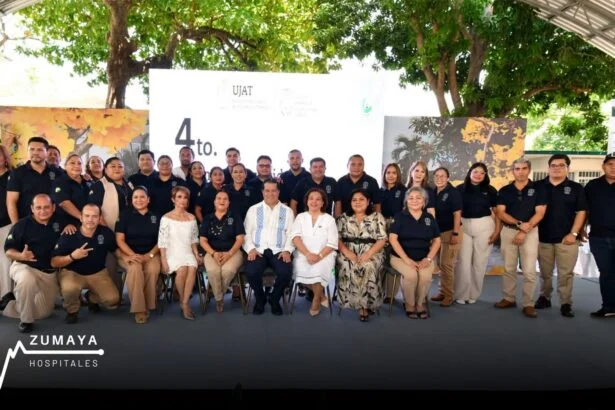 Personal De Hospitales Zumaya Durante El Cuarto Informe Dacs Ujat