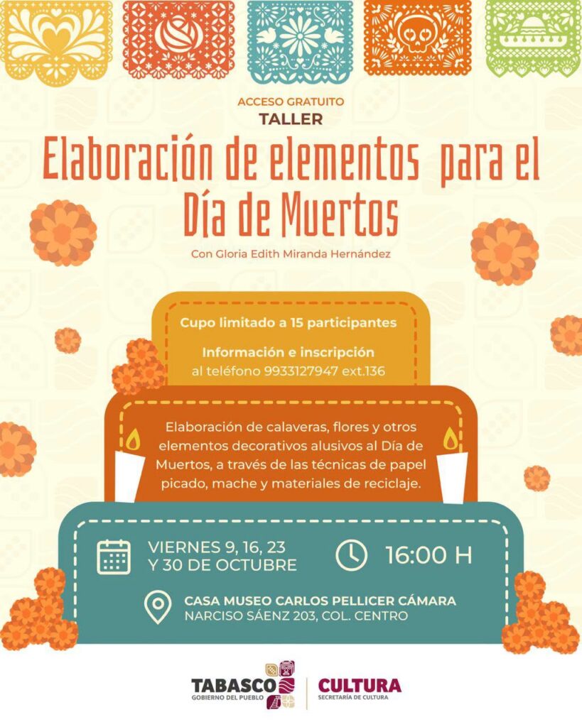 Villahermosa Se Llena De Arte, Cultura Y Naturaleza: Conoce La Agenda De Actividades Gratuitas Para Este Octubre Villahermosa Se Llena De Arte, Cultura Y Naturaleza: Conoce La Agenda De Actividades Gratuitas Para Este Octubre